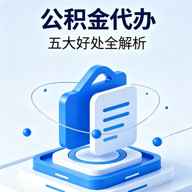 烟台公积金代办到底值不值？这5大好处让你少走弯路
